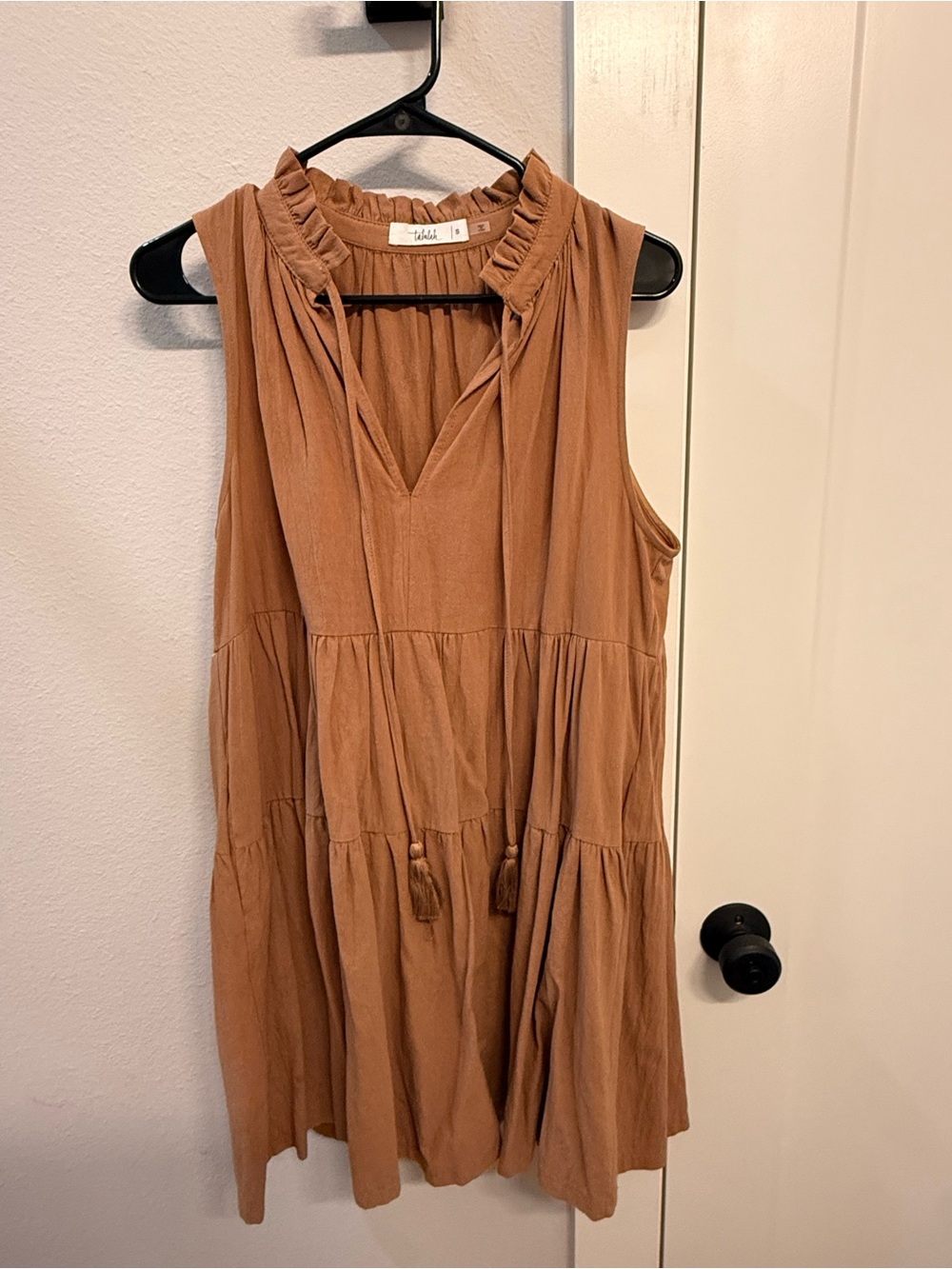 Shop Talulah Brown Tiered Dress